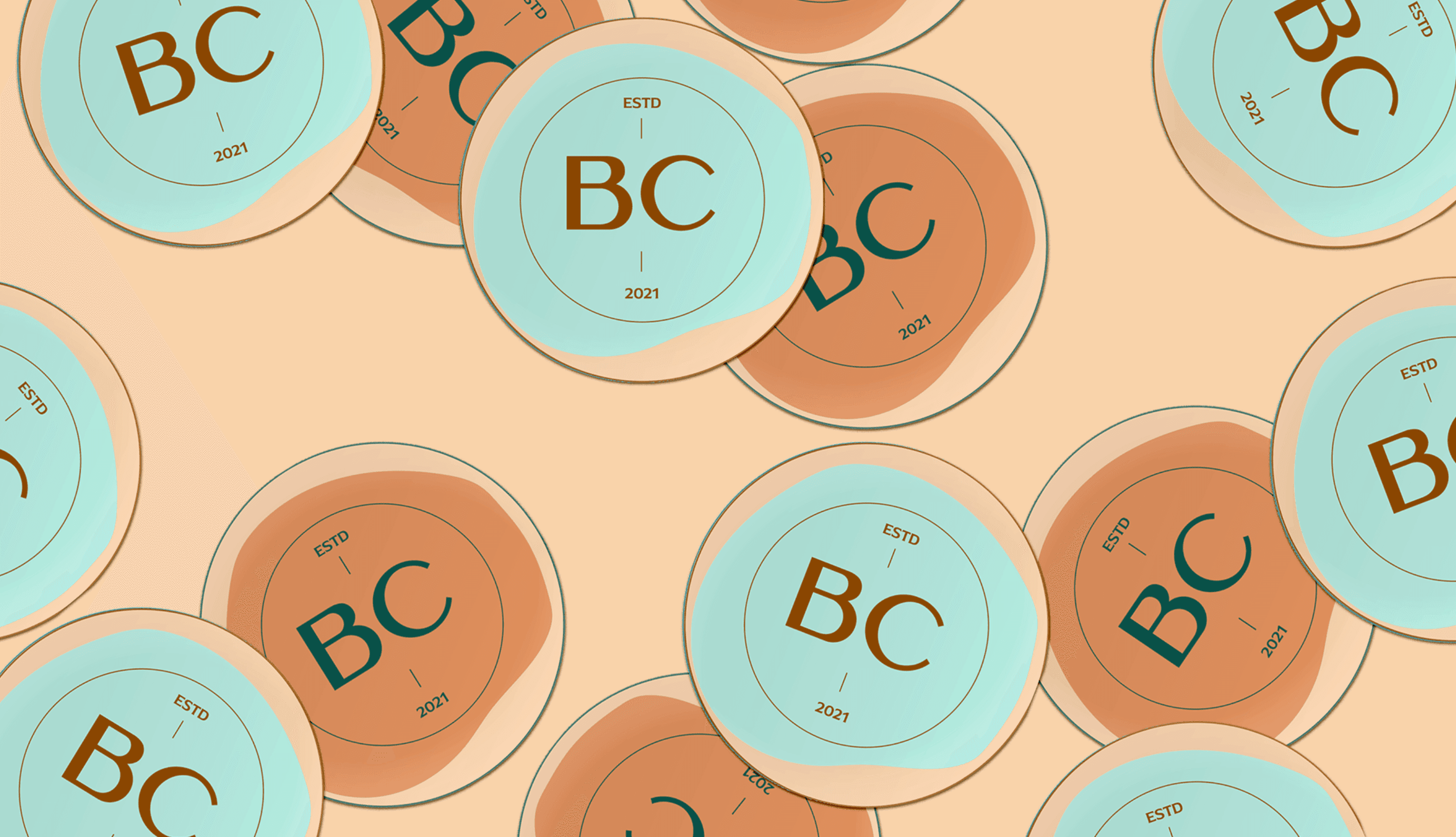 BLAMMCO coaster pattern