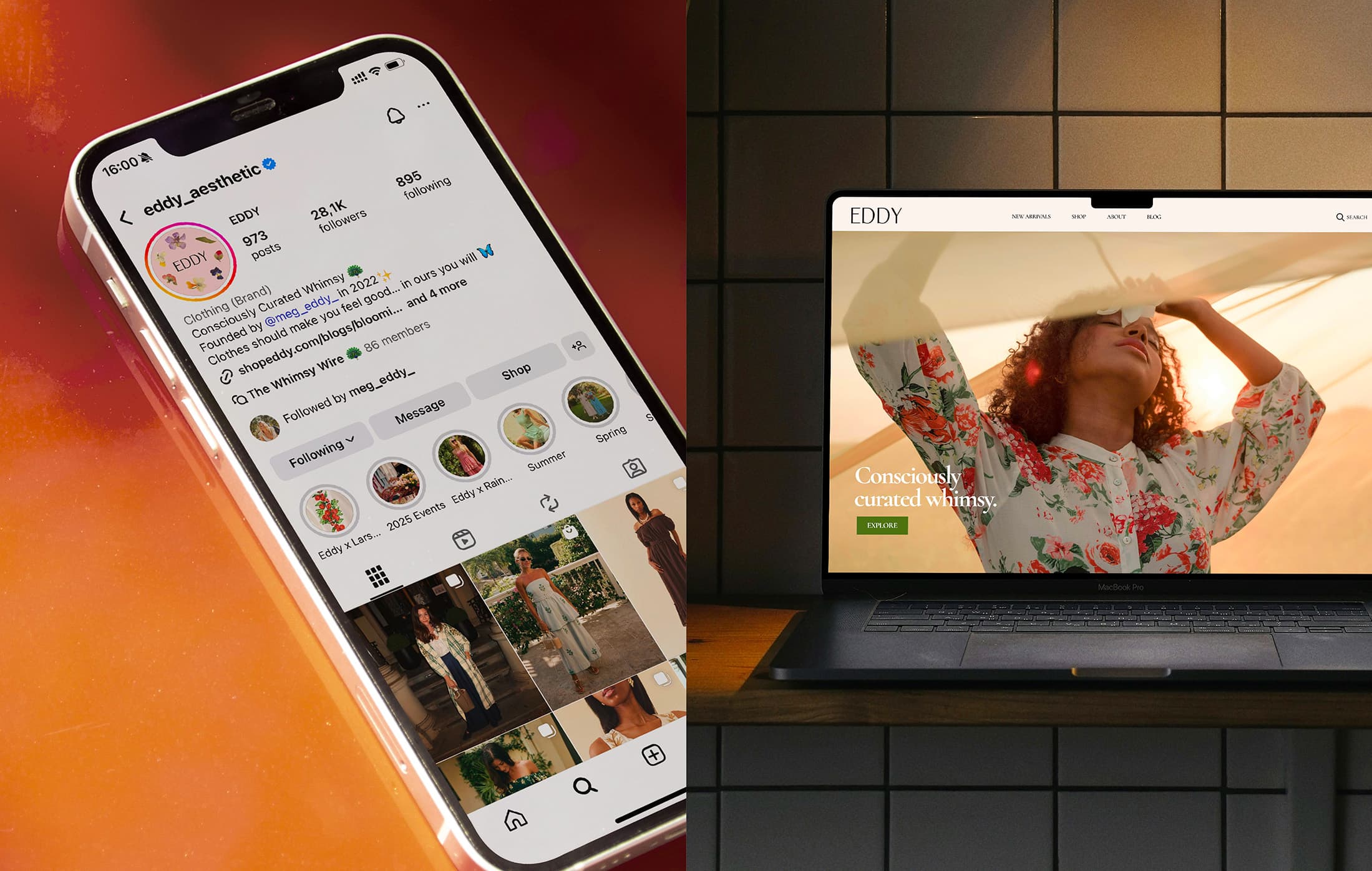 Eddy digital presence