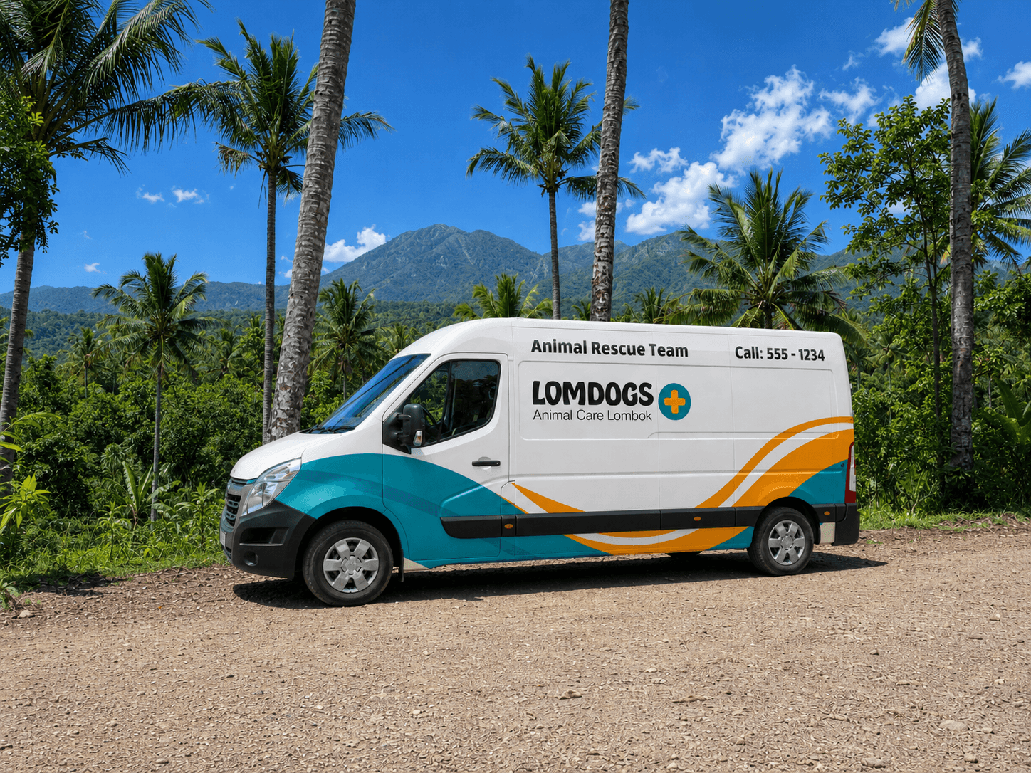 Lomdogs rescue van