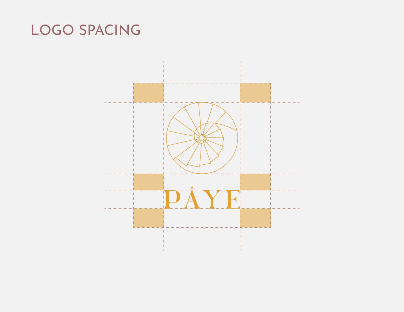 Pâye logo spacing
