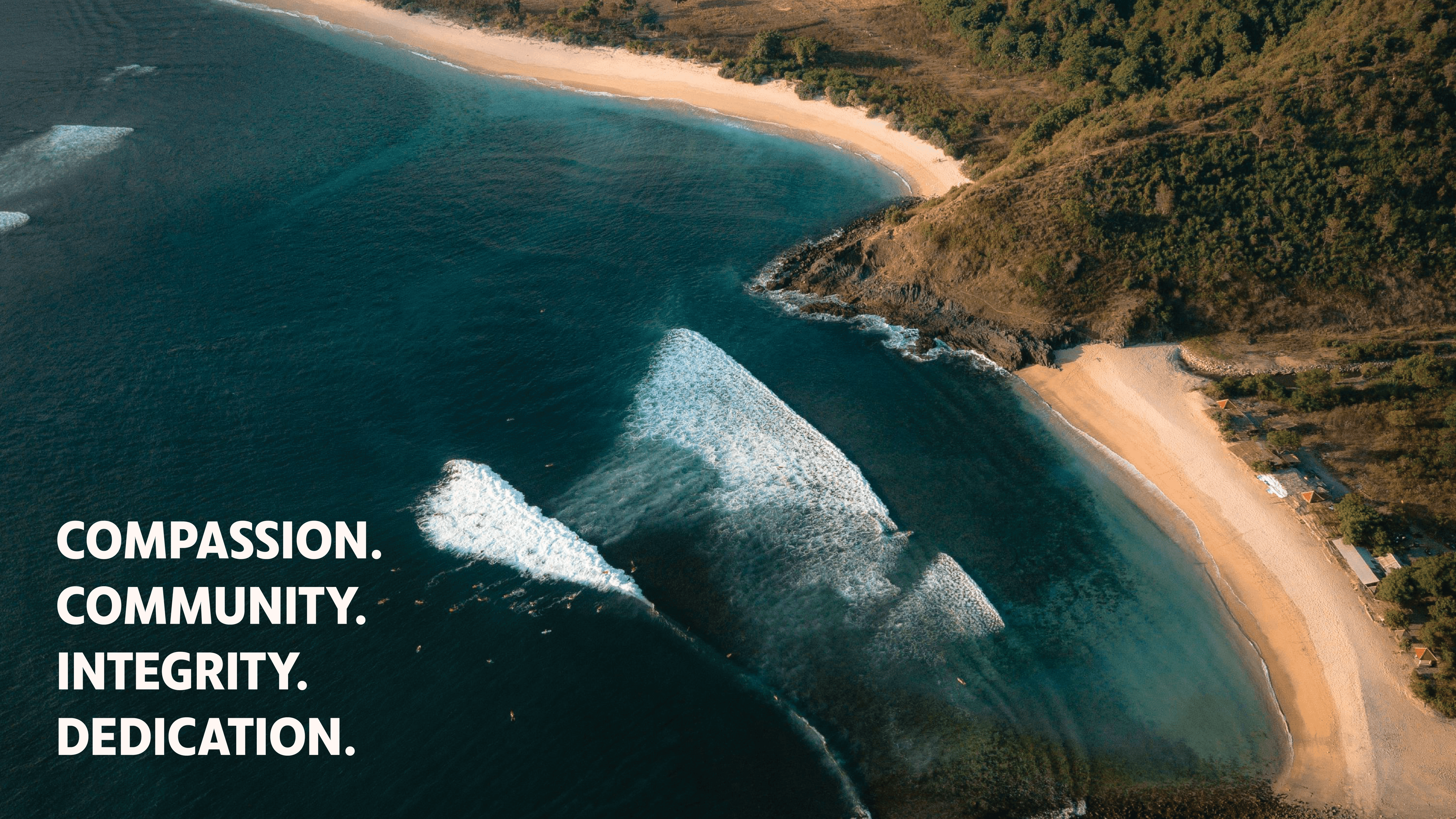 Compassion. Community. Integrity. Dedication.
